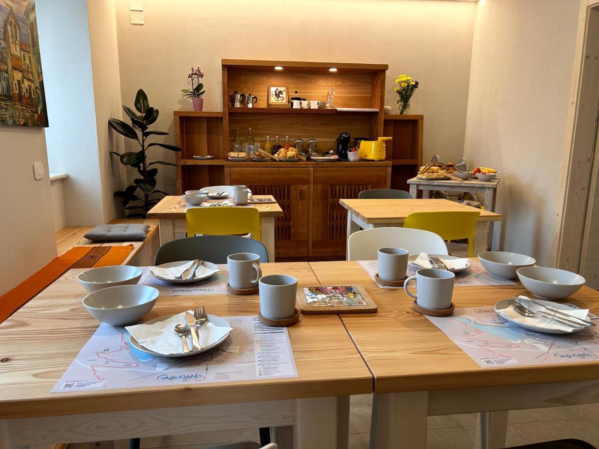 レーヴィコ・テルメ Casa Carolina Bed & Breakfast エクステリア 写真